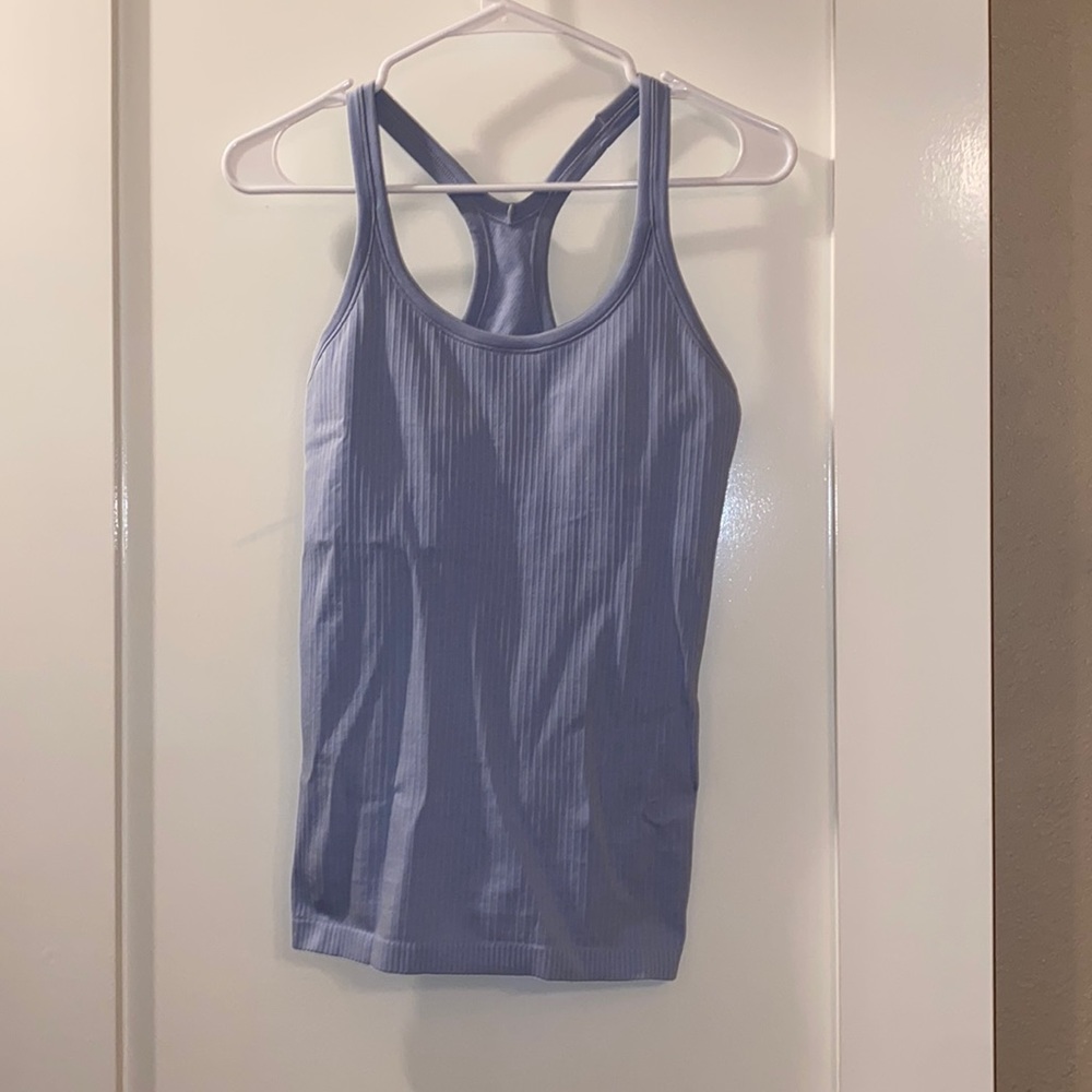 BLUE LINEN EBB TO STREET TANK TOP | LULULEMON